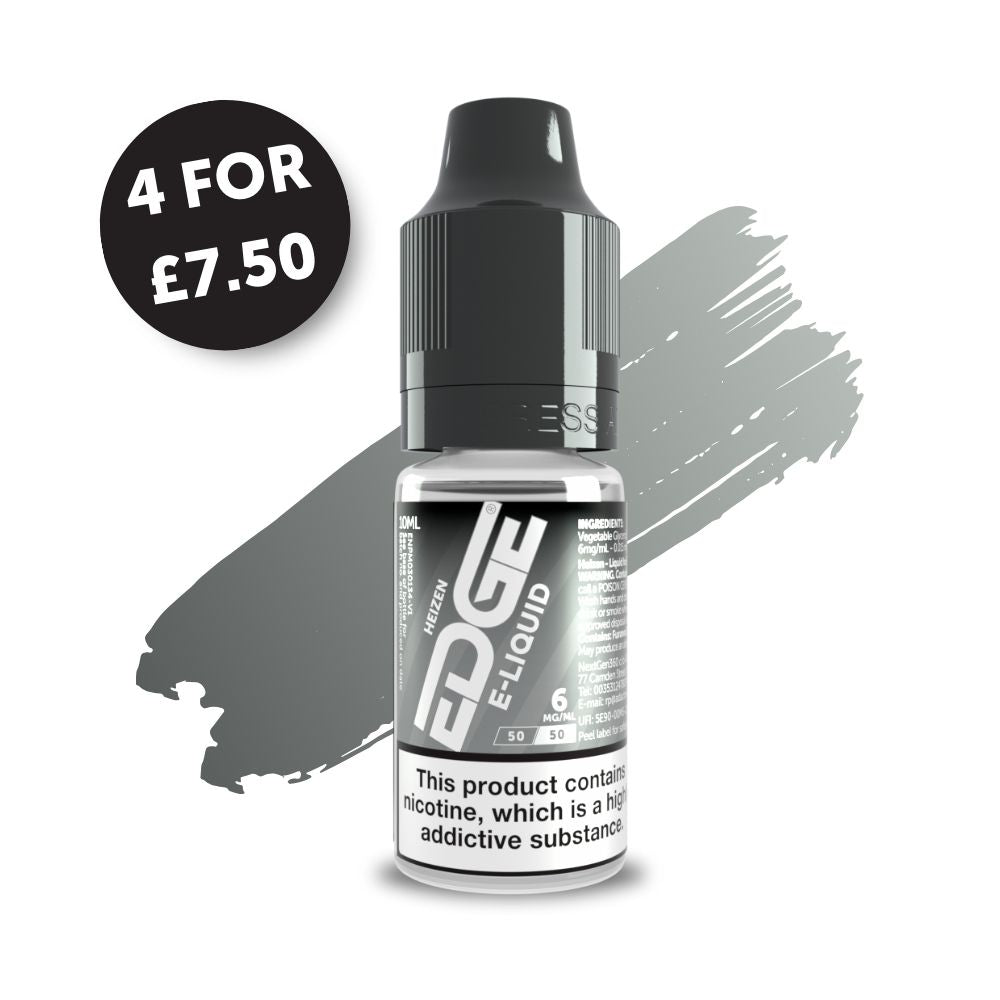 EDGE 50 50 Heizen E Liquid from 2.50 EDGE Vaping