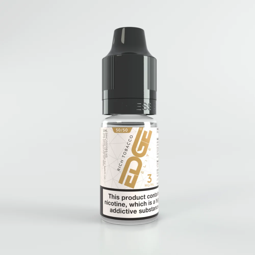 
EDGE Elite - Rich Tobacco E-Liquid Vape Juice 3mg