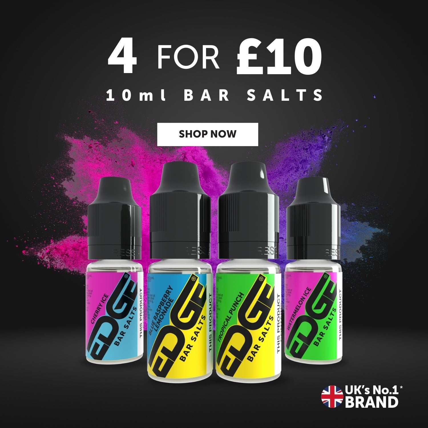 EDGE Vaping Premium UK Made E Liquids Vaping Devices