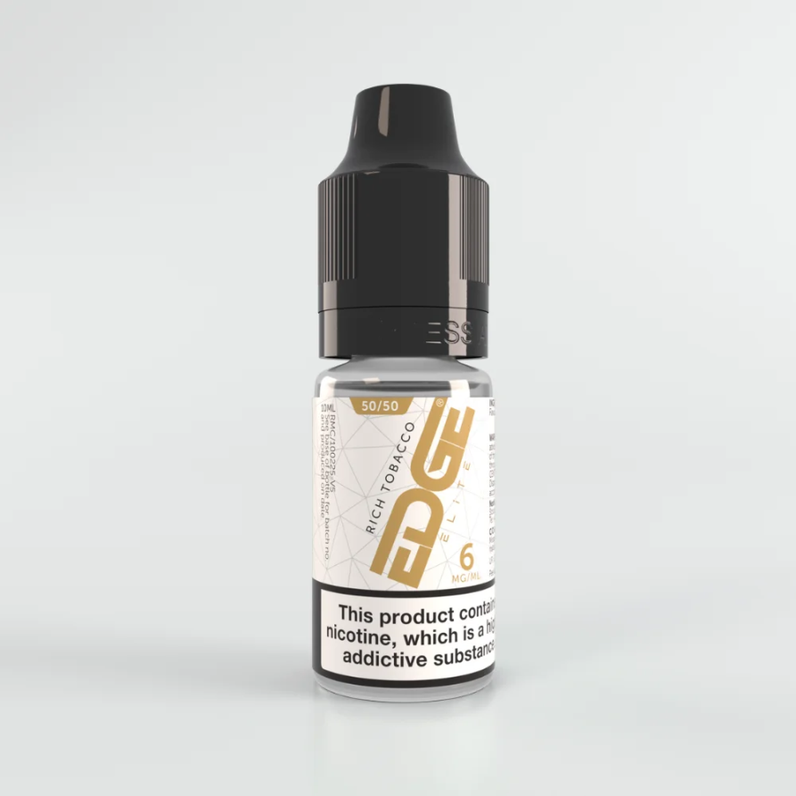 
EDGE Elite - Rich Tobacco E-Liquid Vape Juice 6mg