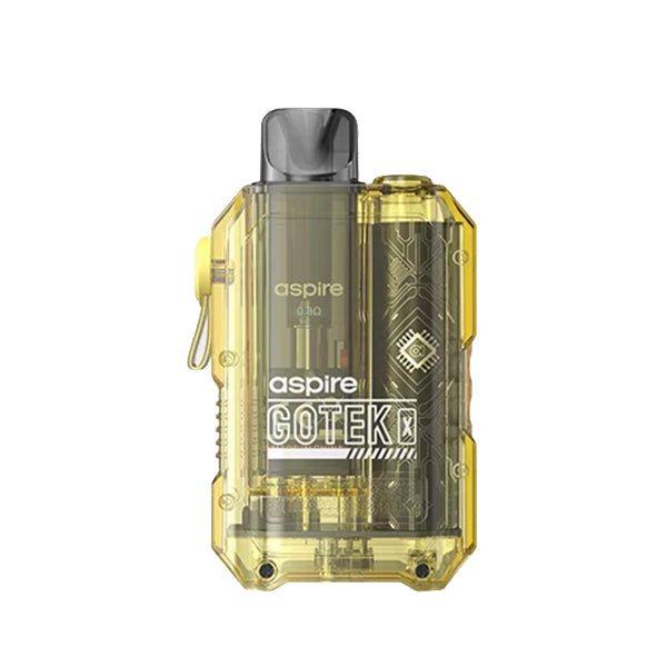 EDGE Vaping Aspire Gotek Yellow