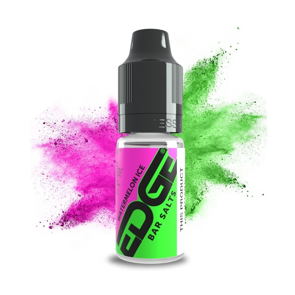 
Edge Vaping Bar Salts Watermelon Ice Flavour Vape Juice Nic Salt