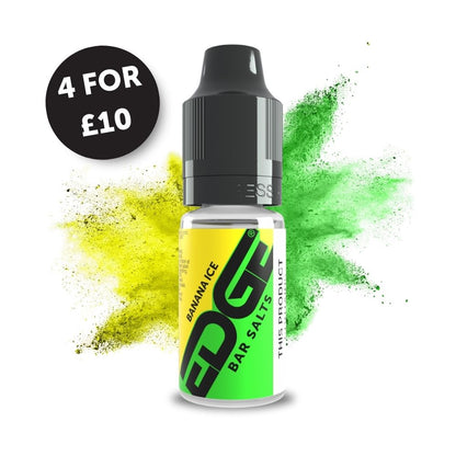 Edge Vaping Bar Salts Banana Ice Flavour Vape Juice