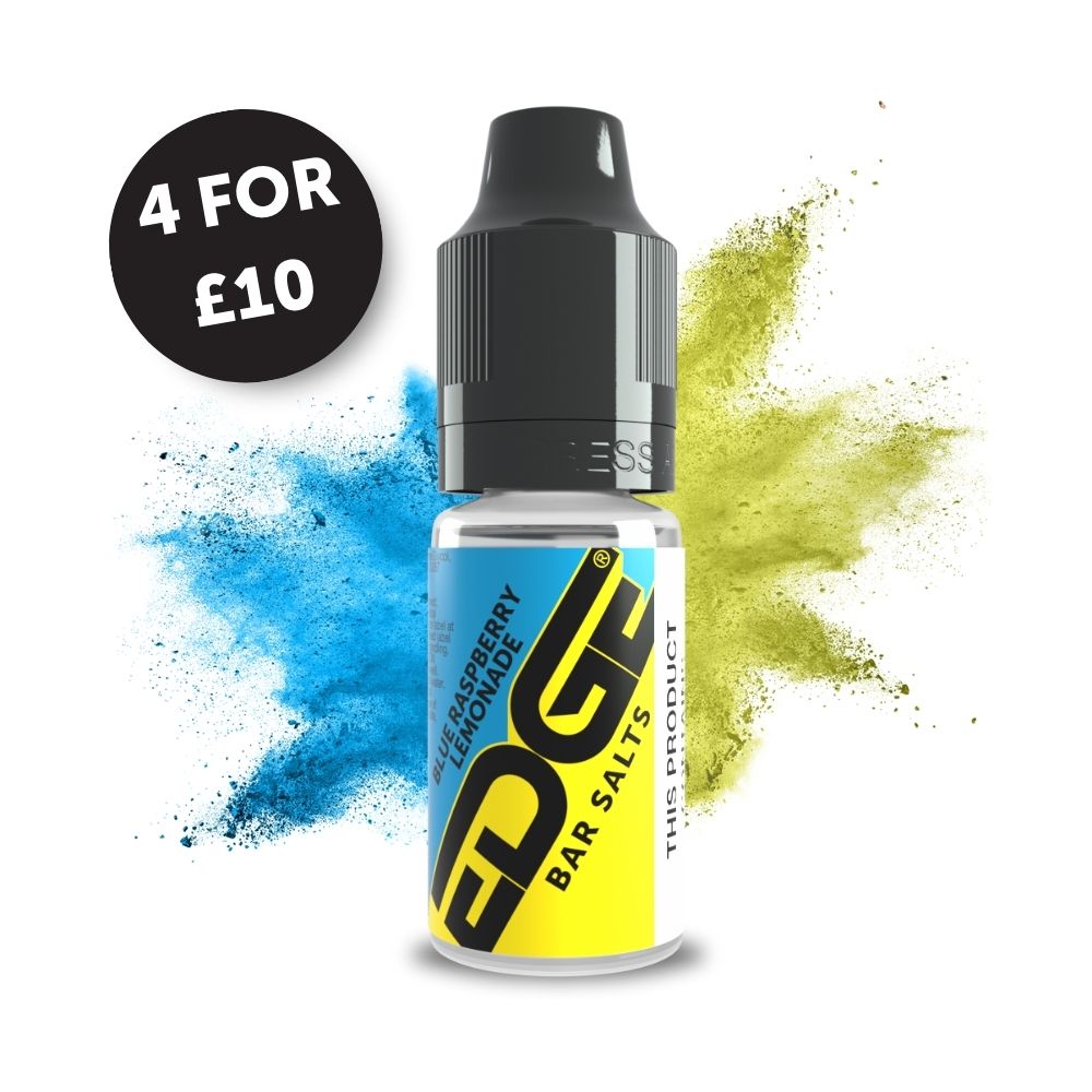 
Edge Vaping Bar Salts Blue Raspberry Lemonade Flavour Vape Juice