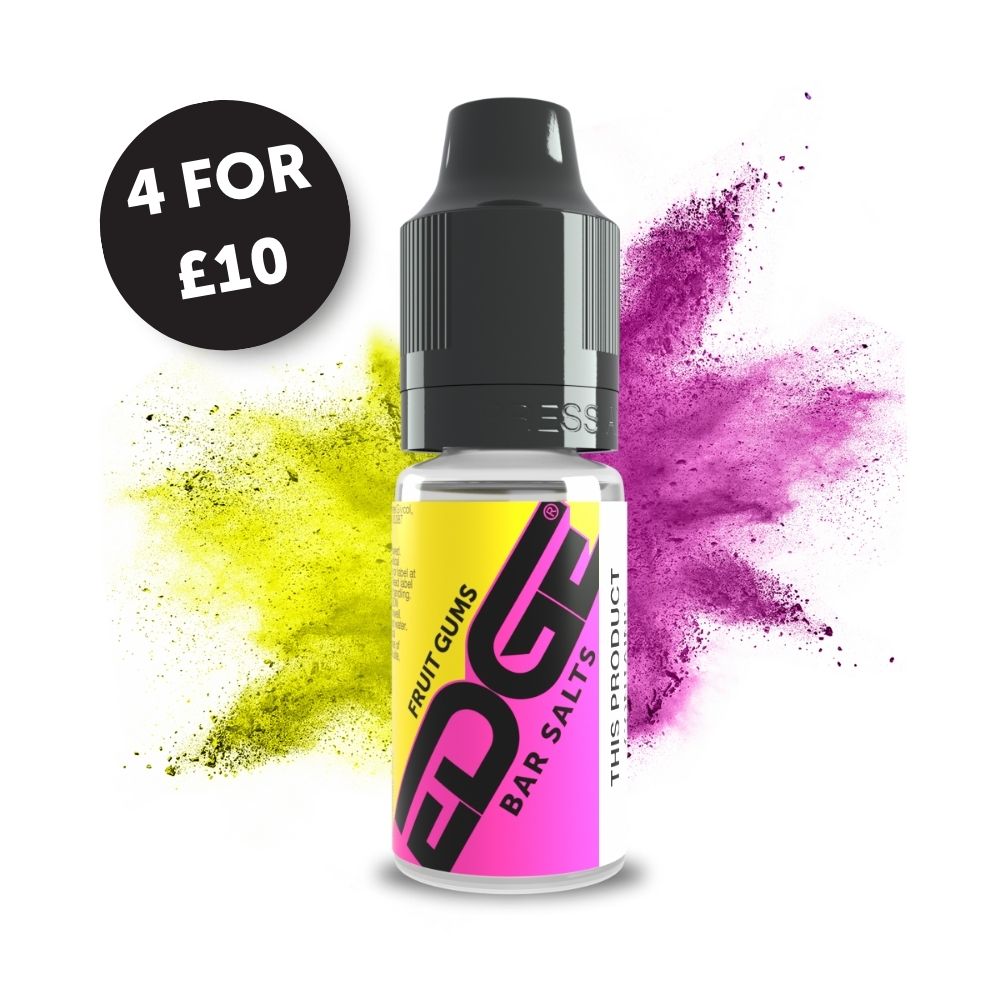 Edge Vaping Bar Salts Fruit Gums Flavour Vape Juice