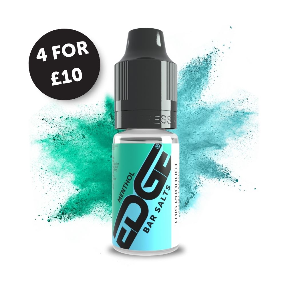 Edge Vaping Bar Salts Menthol Flavour Vape Juice