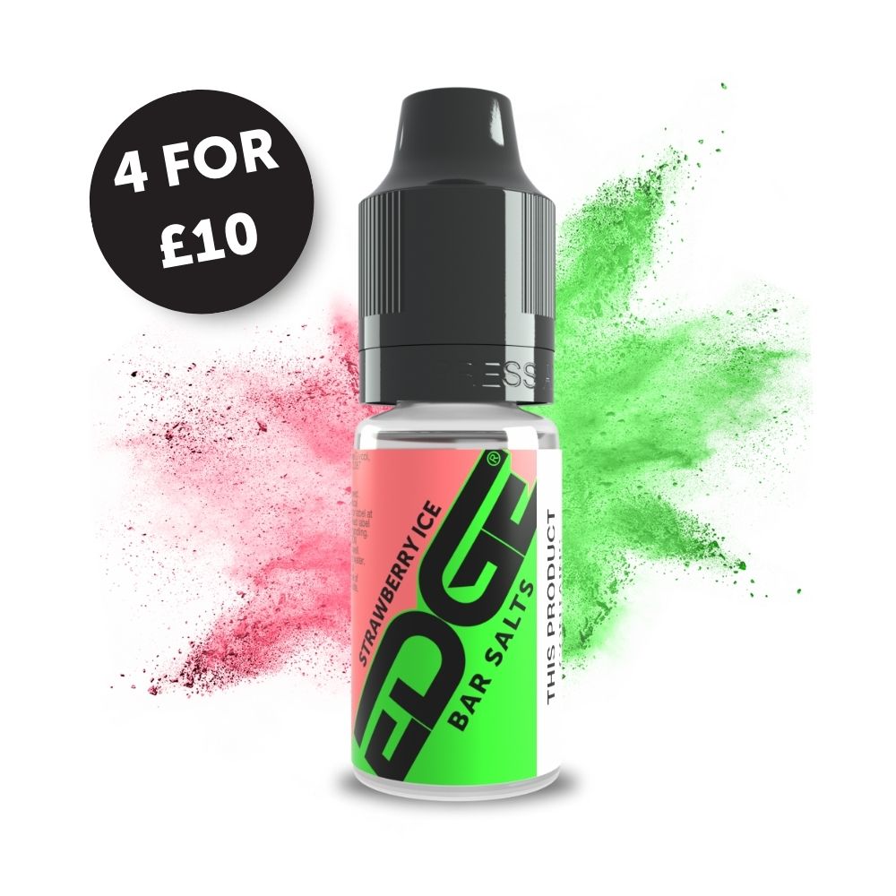 Edge Vaping Bar Salts Strawberry Ice Flavour Vape Juice