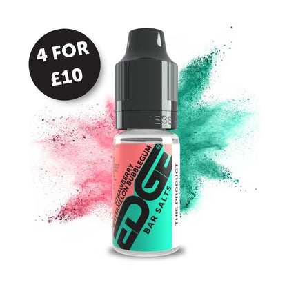 Edge Vaping Bar Salts Strawberry Watermelon Bubblegum Flavour Vape Juice