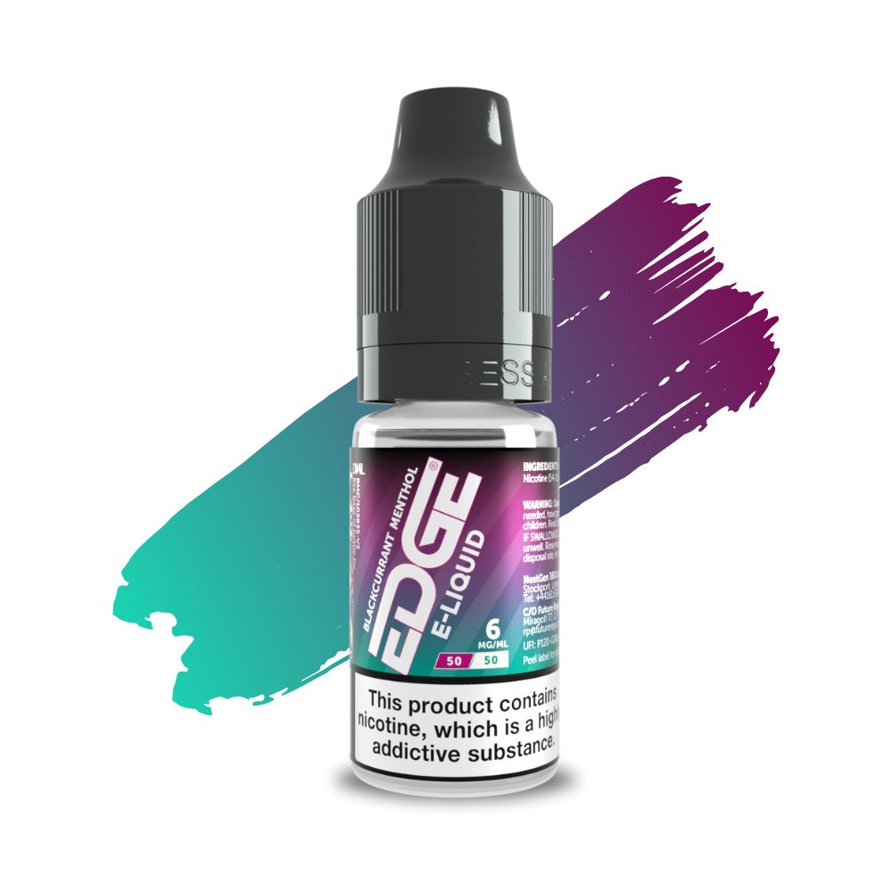 EDGE Vaping Blackcurrant Menthol E-liquid Vape Juice