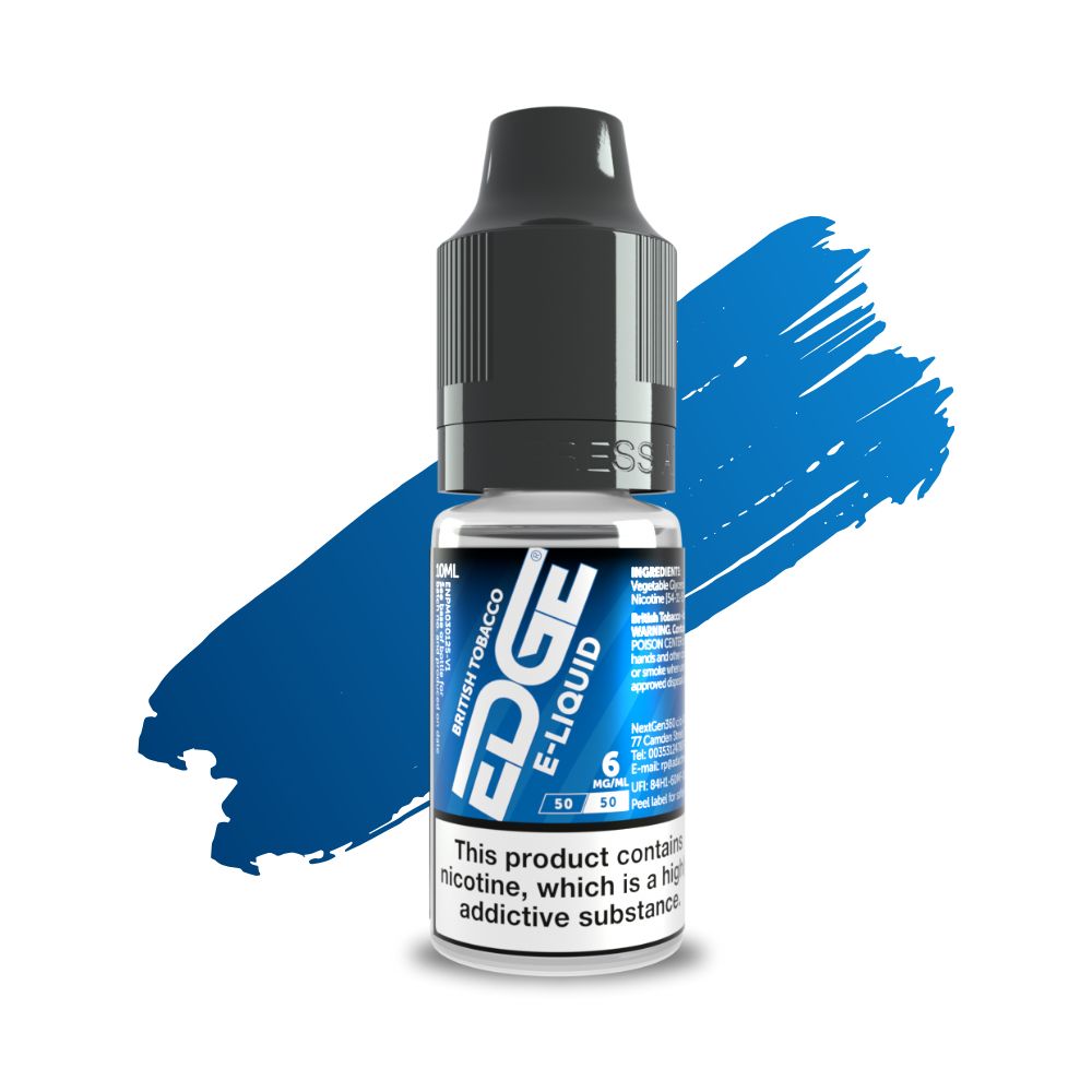 
EDGE Core Vaping UK British Tobacco E-Liquid Vape Juice