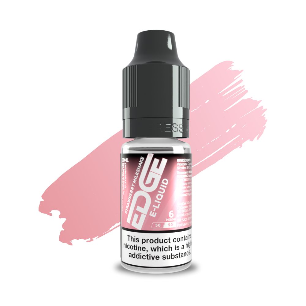 EDGE Core Vaping UK Strawberry Milkshake E-Liquid Vape Juice