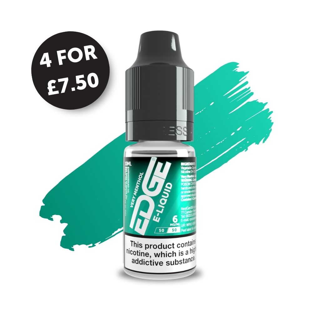 Menthol E Liquid EDGE Vaping tagged