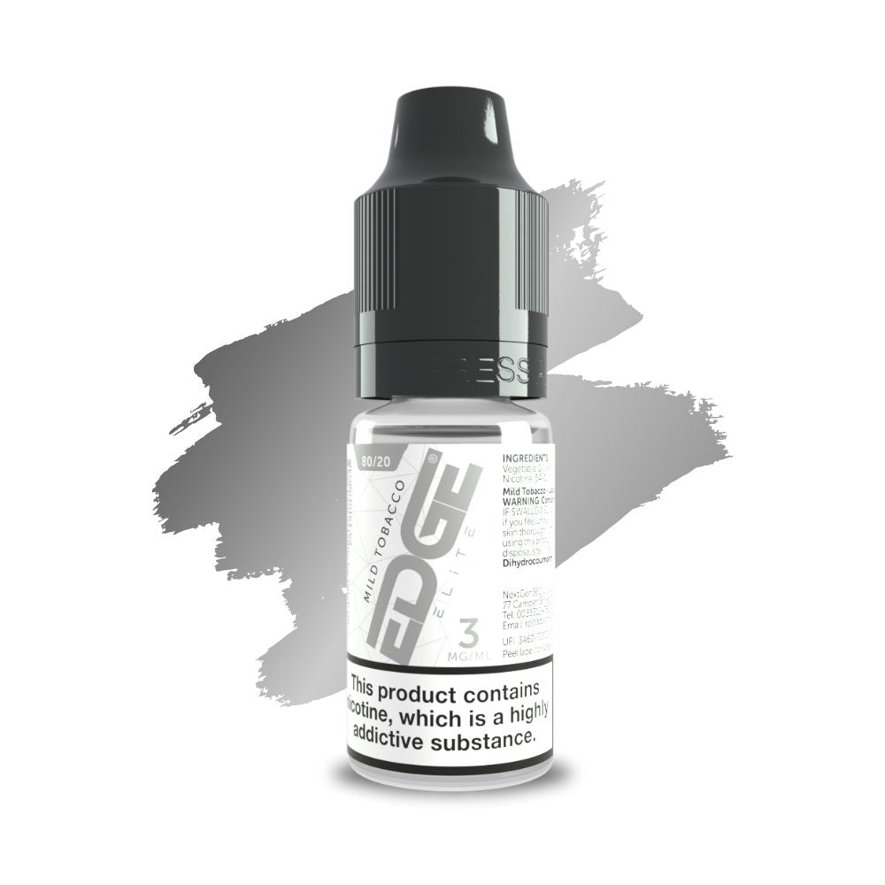 
EDGE Elite - Mild Tobacco HVG E-Liquid Vape Juice