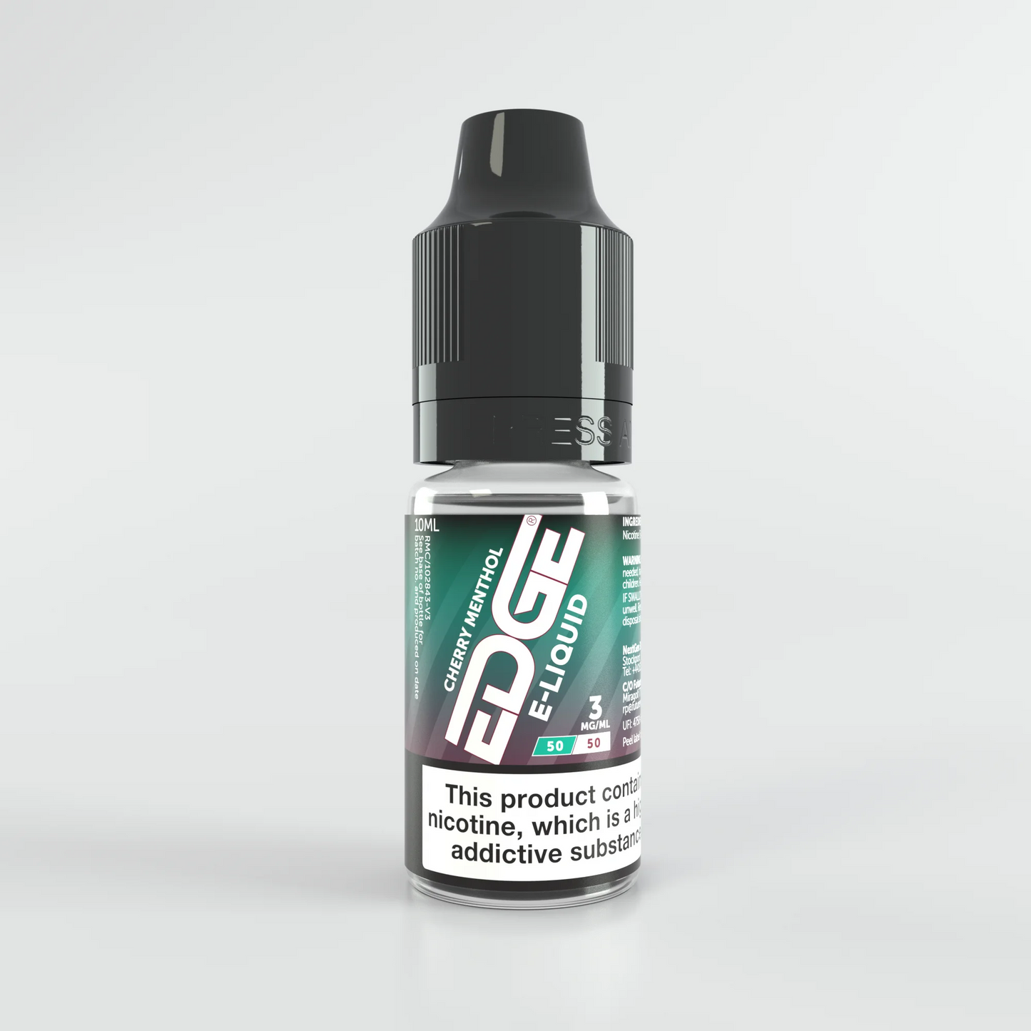 
EDGE Vaping Core 10ml E-Liquid Cherry Menthol 3mg