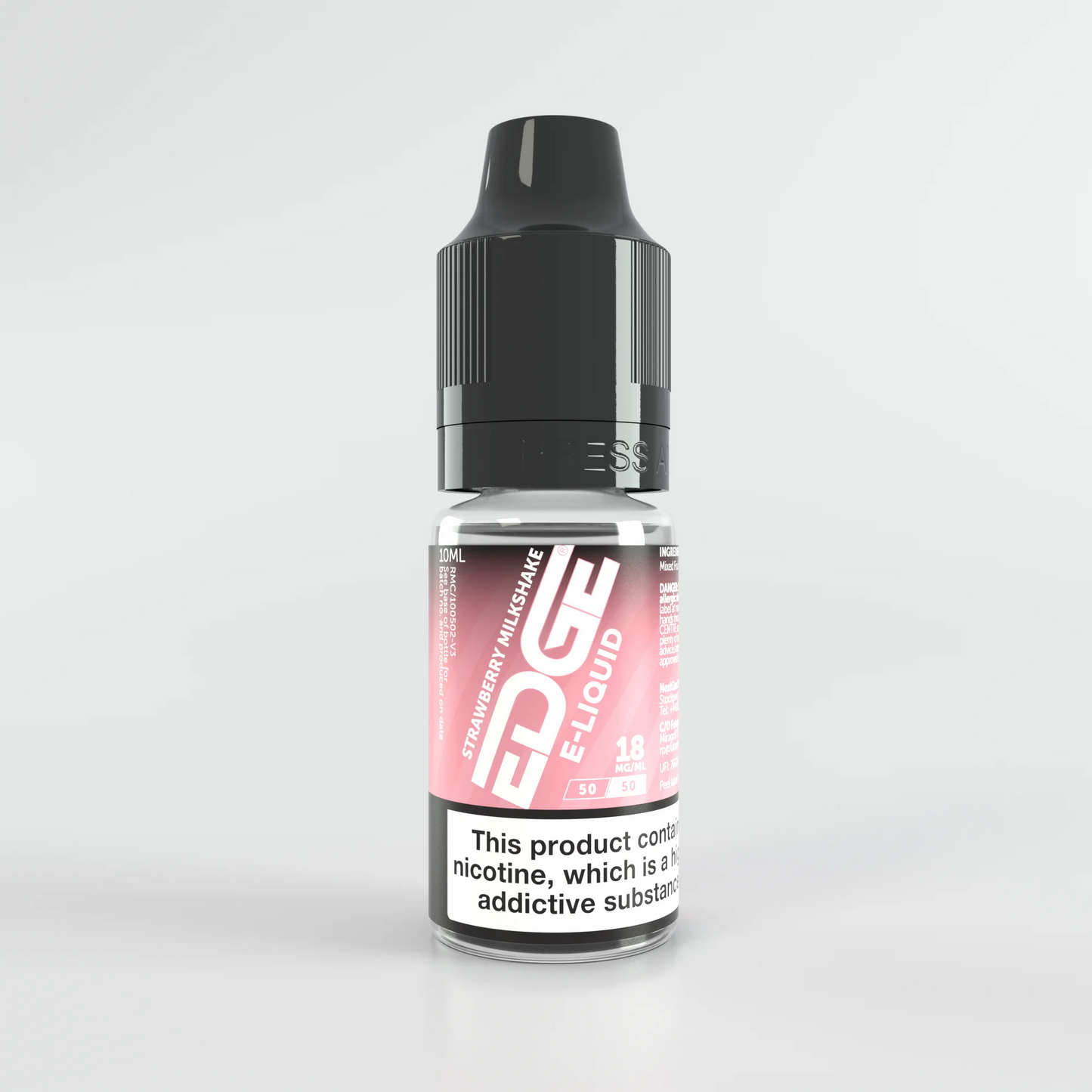 
EDGE Vaping Core 10ml E-Liquid Strawberry Milkshake 18mg