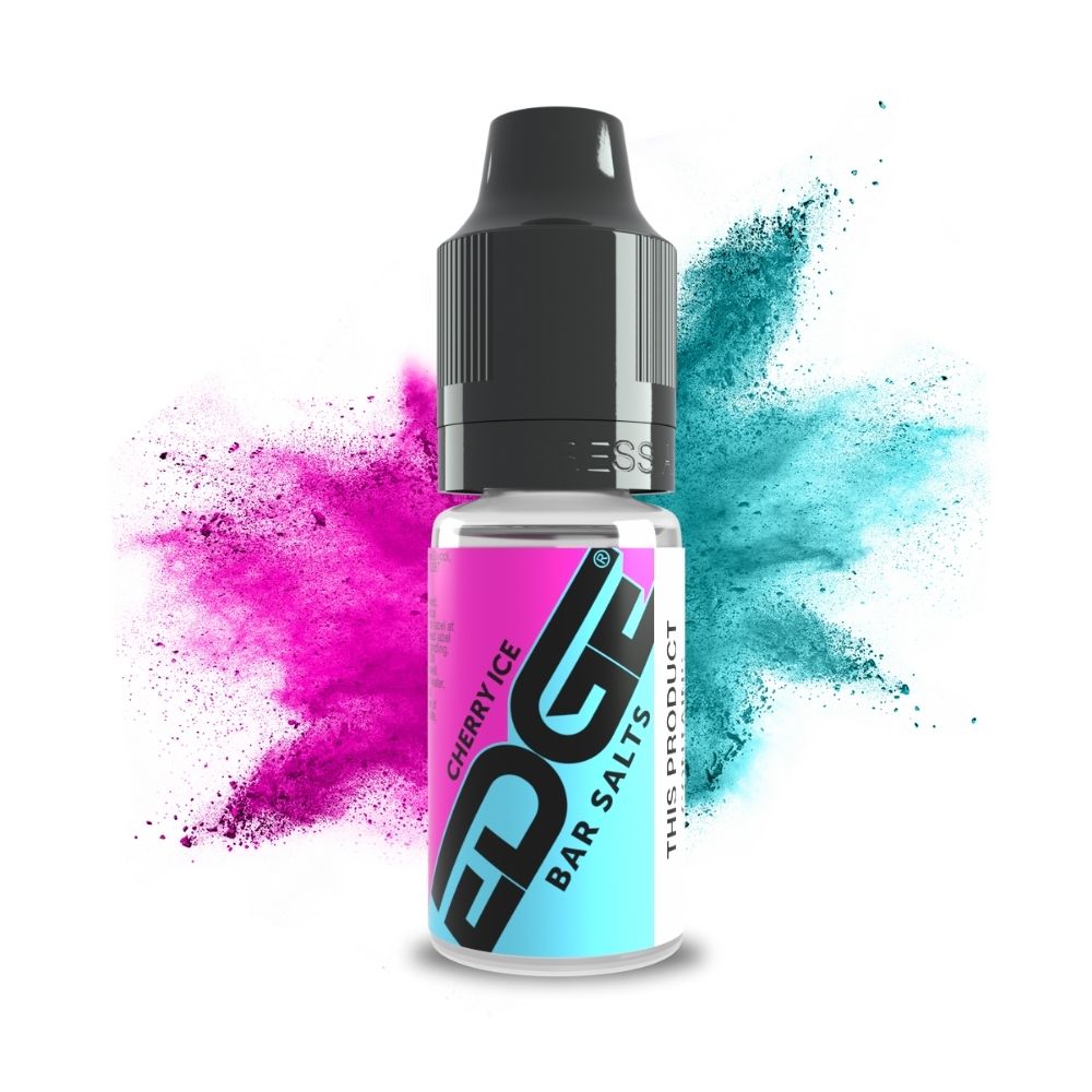 
Edge Vaping Bar Salts Cherry Ice Flavour Vape Juice Nic Salt