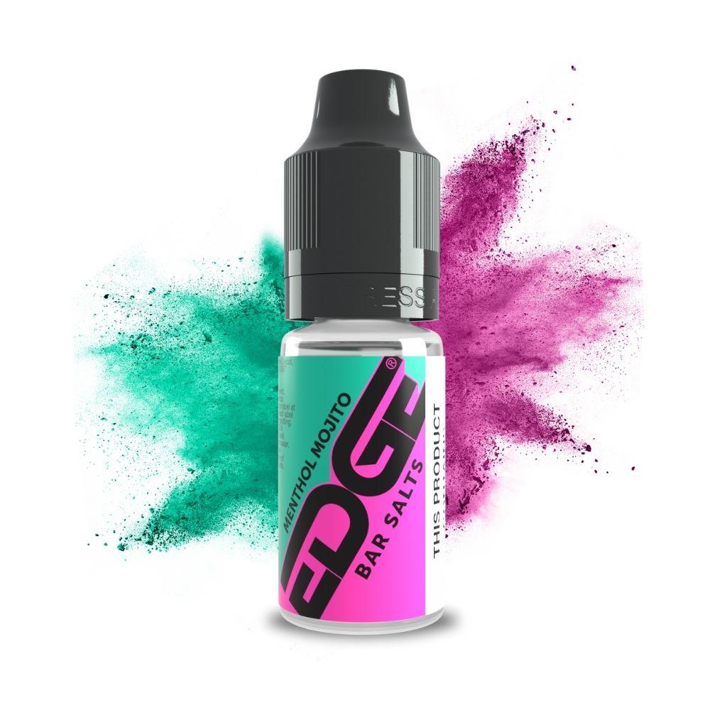 
Edge Vaping Bar Salts Menthol Mojito Flavour Vape Juice