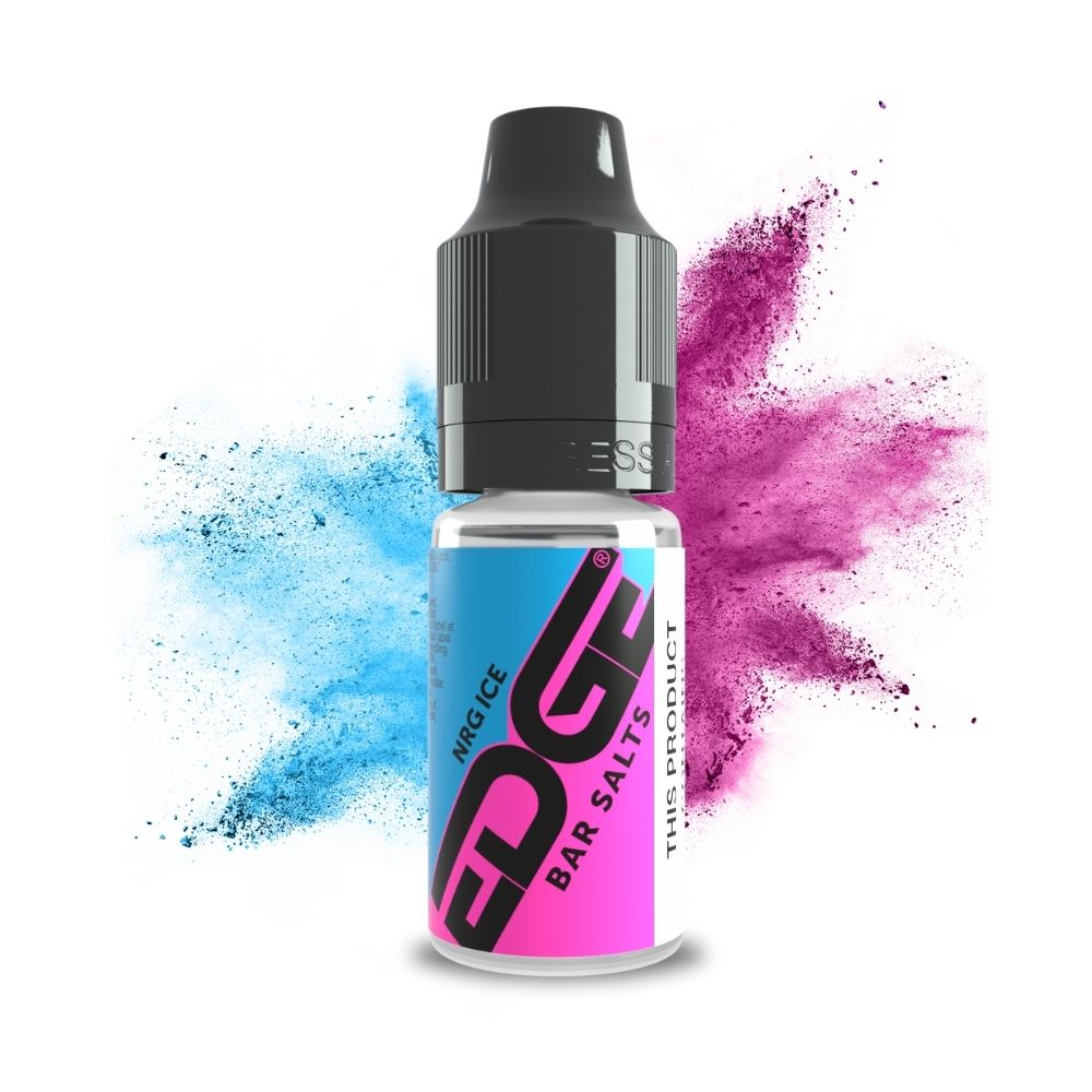 
Edge Vaping Bar Salts NRG Ice Flavour Vape Juice Nic Salt