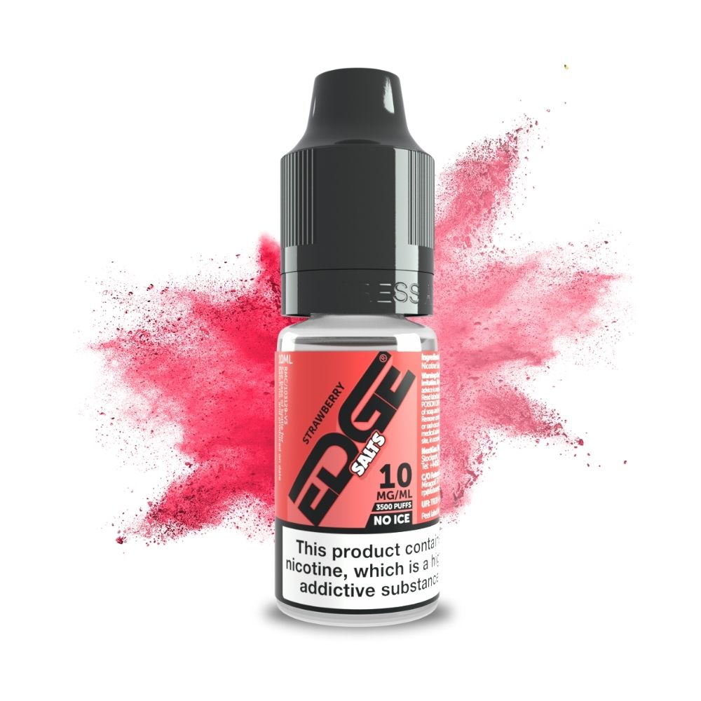 
EDGE Vaping Strawberry Bar Salt Nic Salt Vape Juice