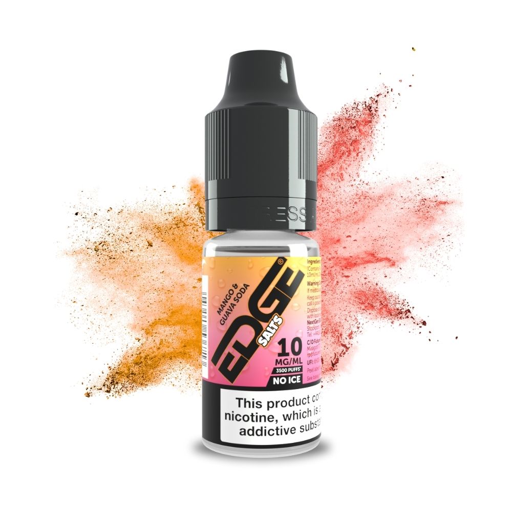 EDGE Vaping Mango and Guava Soda Bar Salt Nic Salt